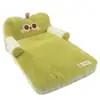 Cama para Gatos Otoño e Invierno Estilo Dibujos Animados Sofá con Respaldo para Gatos y Perros Pequeños y Medianos Teddy, Ragdoll, Forrada de Felpa para Calidez, Cama para Mascotas Extraíble y Lavable
