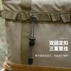 Hebilla colgante para bolsa de montañismo al aire libre, hebilla para cuerda de bastón de senderismo, hebilla fija, hebilla de amarre de cuerda elástica, hebilla colgante externa para mochila de cuerda elástica