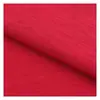 Tela de una cara de punto slub CVC de 21 hilos, Tela de tejido plano liso suave peinado de poliéster-algodón de 170 g, Tela para camisetas de punto slub de primavera y verano