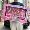 Juego para Niños Casa de Juego Chicele Cocina Mini Comida Juguetes de Cocina Niños y Niñas Caja de Regalo Traje de Inscripción para Jardín de Niños