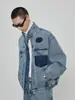 Chaqueta Guapa Piqué Primavera y Otoño 2025 Hombres ins Marca de Tendencia High Street Estilo Hong Kong Estilo Japonés Harajuku Tendencia Coreana Chaqueta Holgada