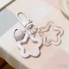 Chaveiro Dupla Estrela Sino Pingente Estrela Fofa para Mochila Acessório Acrílico Feminino Estilo Ins