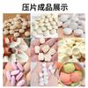 Máquina para fabricar tabletas de productos sanitarios, máquina de laboratorio para fabricar tabletas de gránulos de polvo pequeños, tabletas de leche, máquina para fabricar tabletas rojas de caramelos.