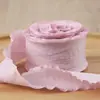 Atacado do Fabricante Fita Plissada Ondulada de 4 cm para Presentes com Flores, Embalagem Floral, Fita Decorativa, Materiais Florais para Floricultura