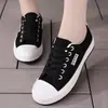 Tênis de lona branco com estampa de grou, novos, para mulheres, sapatos de primavera e verão, tênis esportivos estudantis, modernos, versáteis, sapatos brancos estilosos