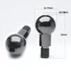 Cabeza de bola aleación de aluminio acero inoxidable tornillo de cabeza de bola teléfono móvil cámara proyector soporte giratorio universal adaptador de extensión