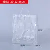 Fabricante Dingzhi Bolsas Transparentes Portátiles de PVC para Empaque Pueden Ser Impresas con Logo Bolsas de Regalo al por Mayor con Bolsas de Plástico