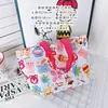 Liquidação: Bolsa de Mão em Tecido Estilo Cartoon Japonês, Pequena Bolsa Tote, Tecido de Camada Dupla, Durável e Requintada, Adequada para Estudantes