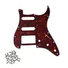 Panel de guitarra eléctrica de 11 agujeros para uñas, placa protectora de 11 agujeros, single single double ST mefen moffen panel, accesorios de instrumentos musicales multicolor