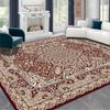 Alfombra decorativa persa retro turca con fondo lavado transfronterizo, alfombra para sala de estar, embalaje reemplazable personalizable