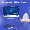 Piezas de Ajedrez Magnéticas Educativas Transfronterizas con Efecto Sensor para Entrenamiento de Concentración Infantil e Interacción Padre-Hijo Juguete Infantil