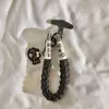 Colgante de Gato Kt con Forma de Pez Rosa de Dibujos Animados Lanyard para Funda de Teléfono Móvil Llavero Cadena Colgante Bolso de Cadena Correa de Muñeca Engrosada