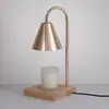 Lámpara de Aromaterapia Transfronteriza, Lámpara para Derretir Cera, Lámpara para Derretir Velas, Lámpara de Mesa para Regalo de Mesita de Noche en Dormitorio, Temporizador con Atenuación, Arte en Madera, Aromaterapia sin Llama