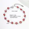 Pulsera Transfronteriza Ojo de Demonio Cruzado Europeo Americano de Oriente Medio Acero Inoxidable Moda Ojo de Aceite Goteante Joyería Personalizada Unisex
