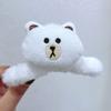 Pinza para Niña Infantil Linda Oso Fresa Tiburón Pinza para el Cabello Bola Parte Trasera de la Cabeza de Niña Tocado Accesorio para el Cabello