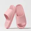 Pantuflas para el hogar para hombres y mujeres, pantuflas de verano con suela gruesa para interior antideslizantes para parejas, sandalias casuales para hombres para baño