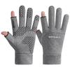 Guantes de Ciclismo para Exteriores de Otoño e Invierno Antideslizantes Pantalla Táctil para Hombre de Dedos Completos Dos Dedos Impermeables Forro de Polar Cálidos Fitness Montañismo