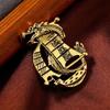 Vintage Oil Dropping Cartoon Dragon Style Brooch Men's Custom Suit Coat Acessórios Pin Jóias Fornecimento transfronteiriço
