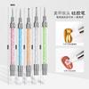 Conjunto de Pincéis para Nail Art com 5 Canetas Boleadoras de Silicone de Ponta Dupla, Hastes Boleadoras Multicoloridas, Canetas de Silicone para Cola, Canetas Boleadoras para Relevo