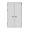 Puerta cortafuegos Shantou, fábrica de Guangdong, puerta cortafuegos de acero de doble puerta, disponible en stock, instalación en acero inoxidable de grado A y B.