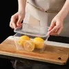 Caja de Almuerzo Desechable Engrosada con Tapa Caja de Embalaje para Llevar Rectangular Bento Caja para Comida Rápida Bowl Multifuncional Fácil de Usar Duradera
