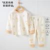 Conjunto de Roupa Íntima Infantil 100% Algodão, Novidade Outono para Meninos, Roupas e Calças de Outono para Meninas, Roupa de Casa, Pijama de Segunda Pele Atacado