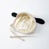 Gorro Yipan para Bebé para Otoño e Invierno, Lindo Diseño de Cachorro Ins, Gorro de Bebé con Lazo para Recién Nacido, Cortavientos, Protección para Orejas, Gorro Turbante