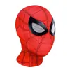 Capacete de Homem-Aranha para Halloween com Olhos Móveis, Máscara Luminosa Sensível ao Toque, Máscara Luminosa Sensível ao Toque Cos, Brinquedo Infantil