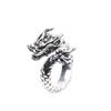 Anillo de Liderazgo Explosivo Transfronterizo Anillo de Hombre Agresivo Retro Primera Joyería Estilo Punk Personalidad Anillo Exagerado