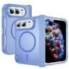 Adecuado para fundas de teléfono Apple Duo, fundas protectoras plegables Apple, fundas protectoras magnéticas con tacto de piel, fundas de teléfono Apple iPhone Duo