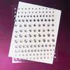 Palo facial brillante para pegar diamantes, decoración de uñas con diamantes de imitación, joyería para grupo de mujeres, maquillaje, estrella, diamantes de amor, pegatinas, lentejuelas