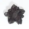 Broche de Flor de Loto Hecho a Mano en Cuero Curtido al Vegetal con Forma de Corazón, Corsage de Flor Tridimensional, Adorno para el Cabello, Accesorio para Bolsos, Flor de Cuero Genuino para DIY