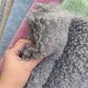 Rollo grande imitación oso de peluche fursuit tela artesanal hecha a mano tela de felpa muñeca de algodón juguete diy tela de tirar