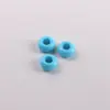Contas de Ábaco de Cor Sólida com Furo Grande, Contas Redondas para Correntes de Celular Infantis DIY, Contas de Pneu e Acessórios de Joalheria