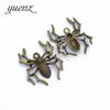 YuenZ accesorios de joyería vintage Araña aleación manualidades ropa Colgante de joyería al por mayor D268
