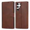 Adecuado para Samsung S25Ultra Funda tipo cartera con tapa para tarjetas Note20U Marco de fotos Funda para teléfono móvil Cartera con cierre