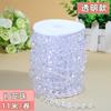 Cadena de Cuentas de Hilo Acrílico Cortina de Cuentas para Boda Cadena de Cuentas Decoración de Techo de Cristal para Boda Diseño de Escena con Cuentas Cadena de Cuentas