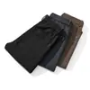 Jeans de pierna ancha estilo americano para hombre, pantalones largos de verano ultradelgados de ajuste holgado talla grande, pantalones casuales de pierna recta de Tencel