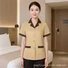 Roupas de limpeza para atacado manga longa outono e inverno gola alta propriedade saneamento roupas de limpeza tamanho grande Hotel quarto de hotel roupas de trabalho