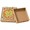 Caixa de Embalagem para Pizza Personalizada Descartável Caixa de Embalagem para Levar Pizza Fabricante Caixa para Comida Assada para Levar Caixa para Avião