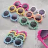 Gafas de Sol Redondas de Flor para Niños Lindas Gafas de Margarita Protección Solar Exterior para Niños Gafas de Sol de Moda Divertidas para Fiesta