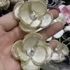 Exquisitos Nuevos Accesorios para Zapatos de Boda de Moda con Tacón Alto para Ropa de Noche, Hebillas Decorativas Lujosas y Versátiles, Flores de Zapato Clásicas Hechas a Mano, Perlas