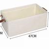 Caja de Almacenamiento de Ropa de Algodón y Lino de Lujo Ligero, Artículos Buenos, Cesta de Almacenamiento para el Hogar, Cesta para Ropa Diaria de Sala de Estar, Cesta de Prueba