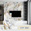 Tablero de aluminio-plástico autoadhesivo pegatinas de pared habitación en blanco pared de cemento papel tapiz especial sin formaldehído adhesivo fuerte pegatinas de pared imitación mármol