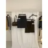 Saia MZI STUDIO Outono Estilo Coreano Retrô Versátil Emagrecedora Bolso com Fenda 18576 (com cinto)