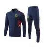 Conjunto de Uniforme de Entrenamiento de Fútbol para Otoño e Invierno para Hombre, Uniforme de Equipo de Competición Estampado de Manga Larga, Uniforme de Apariencia, Chaqueta Informal