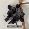Elástico de Cabelo com Laço Trançado Estilo Coreano para Mulheres, Corda de Cabelo Retro para Coque Outono e Inverno, Elástico de Cabelo, Faixa de Cabelo, Acessório de Cabelo