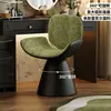 Silla de Manicura Popular de Internet Nórdica, Taburete de Tocador para Vestidor, Taburete Moderno Minimalista para el Hogar, Tocador de Dormitorio con Silla de Respaldo