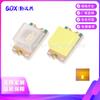 Venta al por mayor de fábrica 0805 luz blanca cálida parche LED perla de lámpara 0805 diodo emisor de luz blanca cálida parche SMD