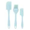 Atacado do Fabricante Ferramentas de Confeitaria Transfronteiriço Espátula de Silicone Conjunto de 3 Peças Pincel de Óleo Espátula de Bolo Exclusivamente para Vendas Transfronteiriças